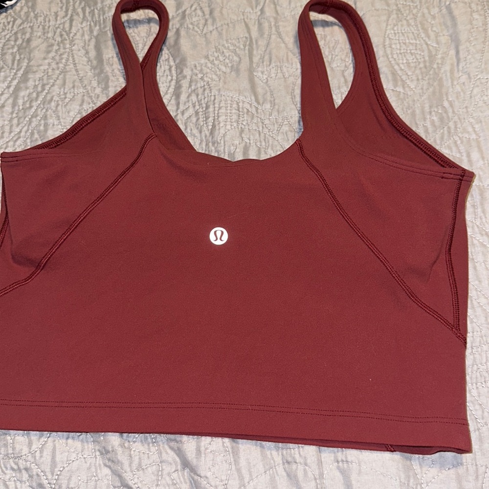 Lululemon Align Tank Muddled Wine
